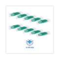 Metered Dispenser Refills | Boardwalk CURVP010I060M02AAS8100 Curve Solid Air Freshener - Cucumber Melon Fragrance, Green (10/Box) image number 3