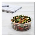 Food Containers & Lids | SOLO DM8R-0090 Bare Eco-Forward 4.6 in. Diameter x 1.8 in. h 8 oz ProPlanet Seal Plastic RPET Deli Containers - Clear (500/Carton) image number 7