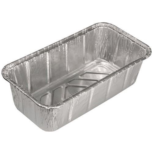Aluminum Pans & Lids | Handi-Foil HFA 31630-500 4.5 in. x 8.63 in. x 2.59 in. 36 oz. Aluminum Loaf Pans (500/Carton) image number 0