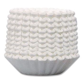 COFFEE AND TEA FILTERS | BUNN 20113.0000 10 gal. Urn Style Flat Bottom Commercial Coffee Filters (250/Carton)