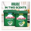 Dishwashing Detergents | Cascade 80857486 22.5 oz ActionPacs Tub - Fresh Scent (43/Pack) image number 5