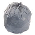Low-Density Trash Bags | Heritage H8046SG Linear Low-Density Can Liners 45 gal 1.1 mil 40-in x 46-in Gray Flat Pack 125/Carton image number 0