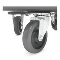 Carts & Trucks | Rubbermaid Commercial FG461900BLA 149 gal 600 lb Capacity Plastic Cube Truck - Black image number 2