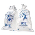 Ice Bags | Inteplast Group IC1120-TT 1.5 mil. 11 in. x 20 in. Ice Bags - Clear (1000/Carton) image number 3