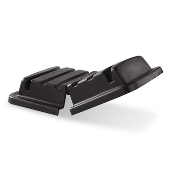 Rubbermaid Commercial FG461500BLA 31 in. x 44.13 in. x 8.5 in. Rectangular Lid for 16 cu-ft. Truck - Black