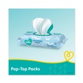 Hand Sanitizing Wipes | Pampers 75536 1-Ply Baby Fresh 7 in. x 6.8 in. Complete Clean Baby Wipes - White (8/Carton) image number 1