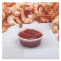 Cups | Dart P200N 2 oz. Polystyrene Portion Cups - Translucent (2500/Carton) image number 4