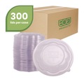 Food Containers & Lids | Eco-Products EP-SBLID Salad Bowl Lid for 24, 32, 48 oz. Bowls - Clear (300/Carton) image number 5