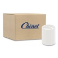Plates | Chinet 21228 9.25 in. Dia 3-Compartment Paper Plate - White (500/Carton) image number 0