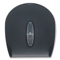 Toilet Tissue Dispensers | Georgia Pacific Professional 59009 10.6 in. x 5.4 in. x 11.3 in. Jumbo Jr. Single Roll Bathroom Tissue Dispenser - Translucent Smoke image number 0