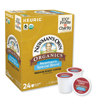  | Newman's Own Organics 5000373975 Coffee K-Cups - Special Blend (24/Box)