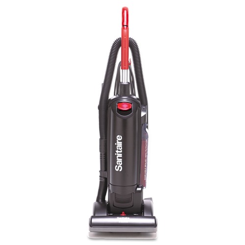 Vacuums | Sanitaire SC5713D FORCE QuietClean 13 in. Cleaning Path Upright Vacuum - Black image number 0
