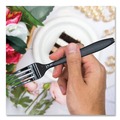 Disposable Forks | SOLO RSK1-0004 Reliance Mediumweight Cutlery, Fork - Black (1,000/Carton) image number 4