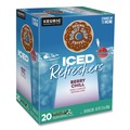 Coffee - Caffeinated | The Original Donut Shop 5000384762 ICED Refreshers K-Cup Pods - Berry Chill (20/Box) image number 2