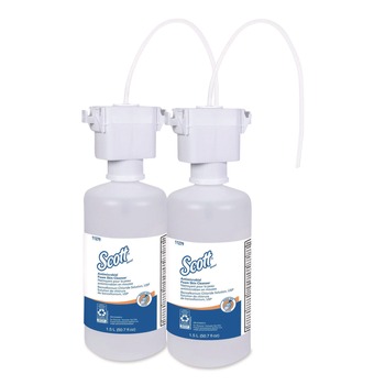 Scott 11279 1500 mL Antimicrobial Foam Skin Cleanser Refill - Unscented (2/Carton)