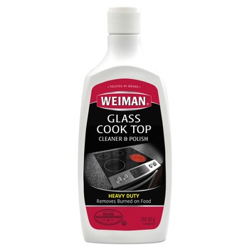 WEIMAN 137EA 20 oz Squeeze Bottle Glass Cook Top Cleaner and Polish
