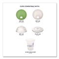 Cups | Eco-Products EP-CR12 20-Packs/Carton 12 oz. BlueStripe 25% Recycled Content Cold Cups - Clear/Blue image number 9