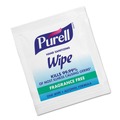 Hand Sanitizing Wipes | PURELL 9022-10 5 in. x 7 in. Individually Wrapped Sanitizing Hand Wipes - Unscented, White (100/Box) image number 0