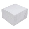 Dinner Napkins | Boardwalk BWK8307 17 in. x 17 in. 1-Ply Dinner Napkin - White (3000/Carton) image number 3
