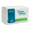 Dinner Napkins | Morcon Paper 3466 Morsoft 14.5 in. x 16.5 in. 2-Ply Dinner Napkins - White (3,000/Carton) image number 2