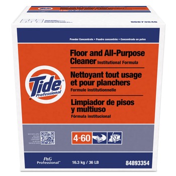 ALL PURPOSE CLEANERS AND DEGREASERS | Tide Professional 02364 36 lbs. Box Floor and All-Purpose Cleaner