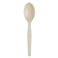 Disposable Spoons | Dixie SSS11B SmartStock Series-O 6 in. Mediumweight Bio-Blend Plastic Cutlery Spoons Refill - Beige (40/Pack, 24 Packs/Carton) image number 4