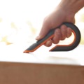 Knives & Multi-Purpose Tools | slice 10400 1.29 in. Carbon Steel Blade 7 in. Nylon Handle Replaceable Double Sided Box Cutters - Gray/Orange image number 2