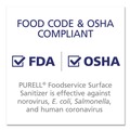 Disinfecting & Cleaning Solutions | PURELL 4341-04 1 Gallon Bottle Fragrance-Free Foodservice Surface Sanitizer (4/Carton) image number 5