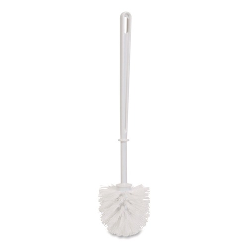 Toilet Brushes | Boardwalk 96301-BWK 13 in. Handle Spiral Bowl Brush - White image number 0