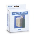Door Bells/Chimes | Tatco 15300 2.75 in. x 2 x 4.25 in. Battery Operated Visitor Arrival/Departure Chime - Gray image number 0