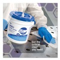 Cleaning Cloths & Wipes | WypAll 53850 Power Clean Wipers for Disinfectants, Sanitizers and Solvents WetTask Customizable Wet Wiping System (6 Rolls/Carton) image number 6
