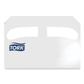 Toilet Seat Covers | Tork TC0020 14.5 in. x 17 in. Half-Fold Paper Toilet Seat Cover - White (250/Pack, 20 Packs/Carton) image number 1