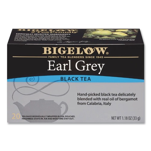 Tea | Bigelow RCB003481 Tea Bags - Earl Grey Black Tea (28/Box) image number 0