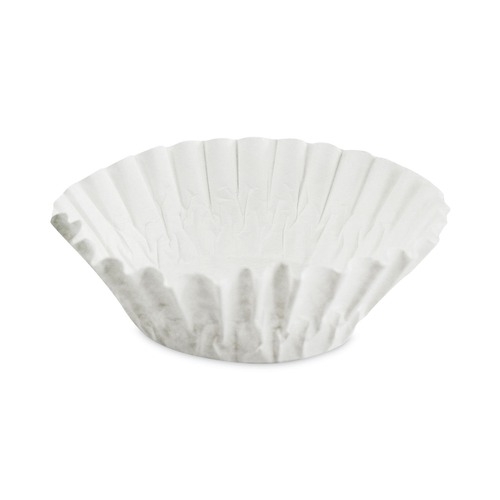 Coffee and Tea Filters | Coffee Pro CPF200 10 to 12 Cup Size Basket Filters for Drip Coffeemakers - White (200/Pack) image number 0