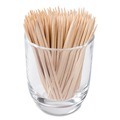 Straws/Stems/Sticks | AmerCareRoyal R820SQ 2.75 in. Square Wood Toothpicks - Natural (19200/Carton) image number 2
