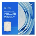 Perforated Roll & Hand Towels | Scott 56758 Essential 8 in. x 800 ft. 1.5 in. Core 1-Ply 100% Recycled Fiber Hard Roll Towel - Brown (6/Carton) image number 6