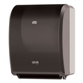Towel Dispensers | Tork 771728 12.32 in. x 9.32 in. x 15.95 in. Electronic Hand Towel Roll Dispenser for 7.5 in. Rolls - Black (1/Carton) image number 4