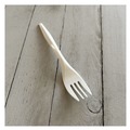 Disposable Forks | Boardwalk BWKFORKPPMW 5.51 in. Mediumweight Polypropylene Plastic Fork Cutlery - White (1000/Carton) image number 3