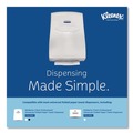 Perforated Roll & Hand Towels | Kleenex 02046 Convenience 9.2 in. x 9.4 in. Multi-Fold Paper Towels - White (150/Pack, 8 Packs/Carton) image number 9