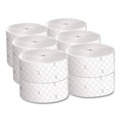 Toilet Tissues | Scott 07006 Essential Coreless JRT Septic Safe 1150 ft. 2 Ply Tissues - White (12/Carton) image number 2
