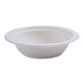 Bowls | Eco-Products EP-BL12NFA Vanguard 12 oz. Renewable and Compostable Sugarcane Bowls - White (1000/Carton) image number 0