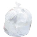 High-Density Trash Bags | Heritage Z6037XN R01 30 in. x 37 in. 16 mic 30 Gallon High-Density Waste Can Liners - Natural (25 Bags/Roll, 20 Rolls/Carton) image number 1