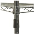 Racks & Shelving | Alera ALESW503624SR NSF Certified Industrial 4-Shelf 36 in. x 24 in. x 72 in. Wire Shelving Kit - Silver image number 7