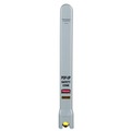 Signs | Rubbermaid Commercial FG9S0000YEL 3-Sided Fabric 21 in. x 21 in. x 20 in. Multilingual "Caution" Pop-Up Safety Cone - Yellow image number 2