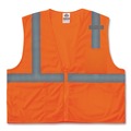 Clothing Protection | Ergodyne 21049 GloWear 8210Z Class 2 Economy Mesh Vest Polyester Orange 4X-Large/5X-Large image number 0