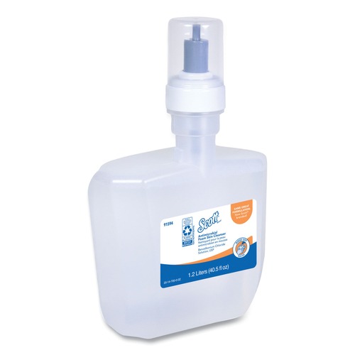 Soap Refills | Scott 91594 1.2 L Antimicrobial Foam Skin Cleanser Refill - Fresh Scent (2/Carton) image number 0