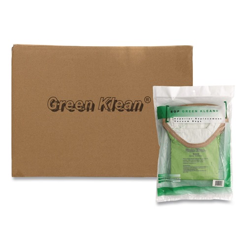 Vacuum Accessories | Green Klean GK-PTPRO6QRT GK-Pt-Pro6Qt Replacement Vacuum Bag (10/Carton) image number 0