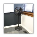 Air Cooling Equipment | Alera ALEFANP16B 120V 0.37 Amp 3-Speed 16 in. Pedestal Stand Fan - Black image number 4