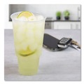 Cups | Dart 32AC 32 oz. Ultra Clear Pedestal Plastic PET Cups - Clear (500/Carton) image number 5
