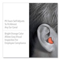Ear Protection | Howard Leight by Honeywell XTR1 X-TREME 32 dB Uncorded Disposable Earplugs - One Size Fits Most Orange (2000/Carton) image number 3